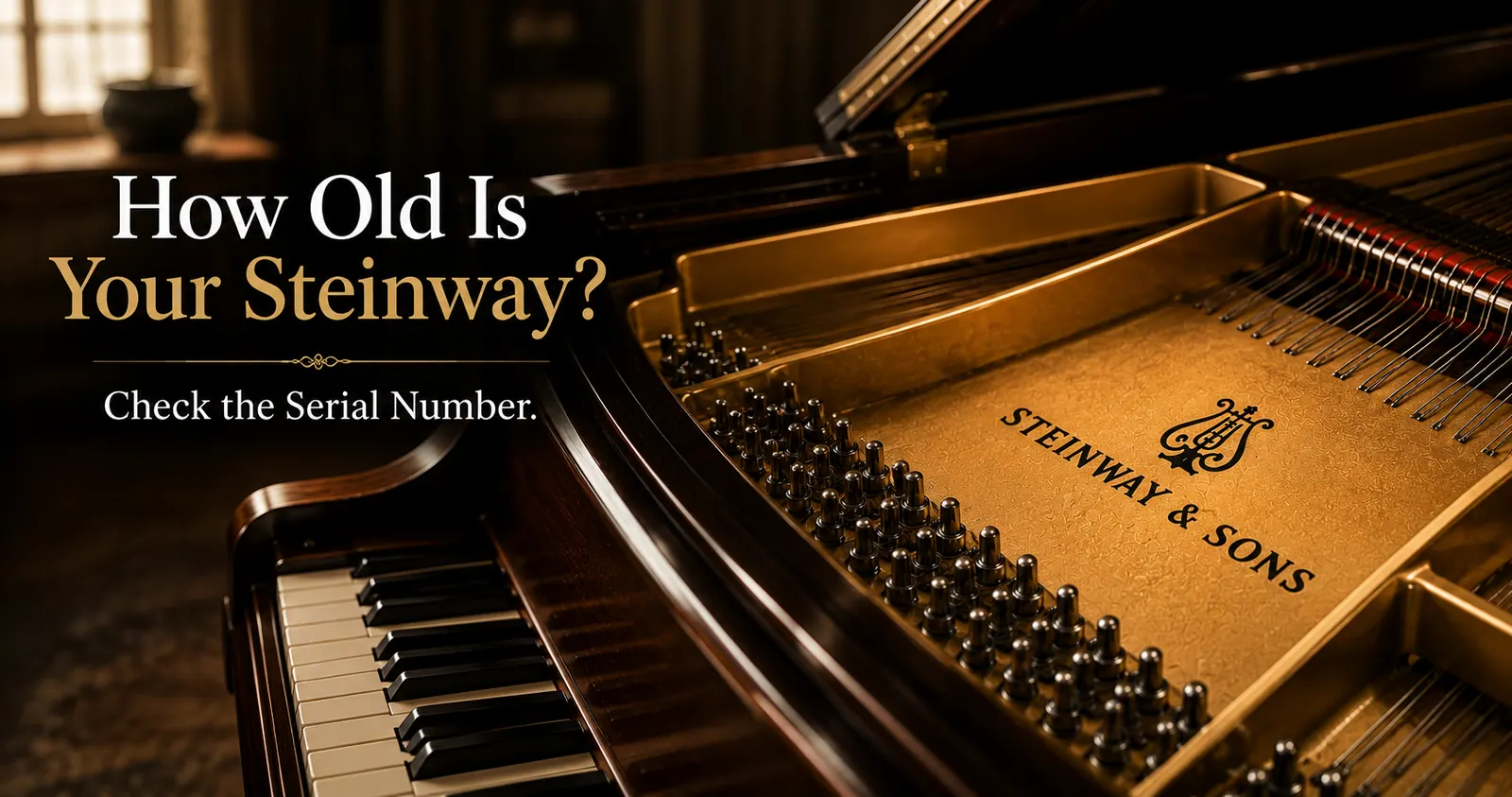 How Old Is My Steinway? Steinway Serial Number Lookup & Age Chart (1853–2026)
